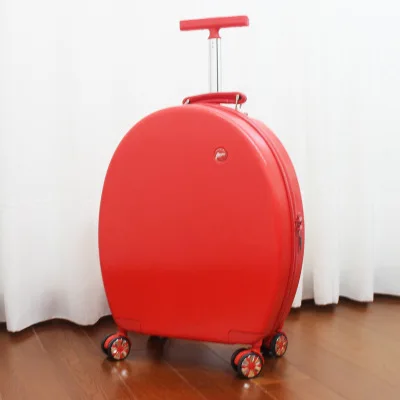 luggage Прекрасный персональный круглый чехол на колесиках 20 дюймов, короткая дорожная сумка на колесиках+ багаж на колесиках, фирменный туристический чемодан на вращающихся колесиках - Цвет: luggage