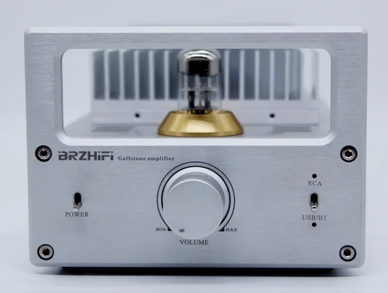 

NEW BRZHIFI 6H3+STK407-050 2X40W combination of electron tube and transistor HIFI amplifier