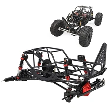 RC Chassis Frame Durable Metal 1:10 Scale Remote Control Crawler Car Full‑Tube Frame Chassis RC Vehicle Roll Cage Accessory Fit for Axial Wraith RR10 90053 90048 1//10 RC Car