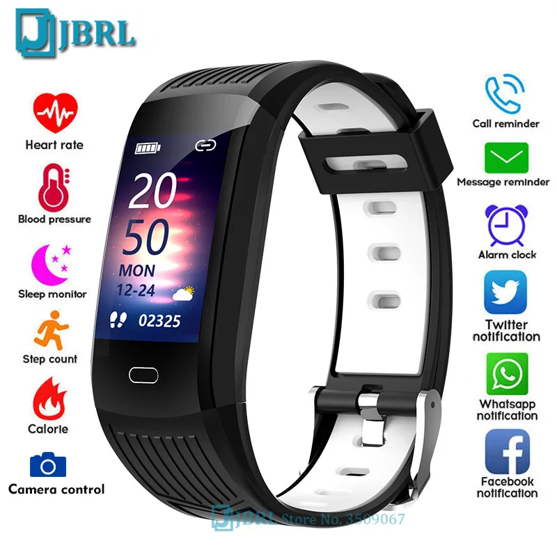 Reloj inteligente deportivo con Bluetooth para hombre y mujer, pulsera con rastreador de Fitness, brazaletes impermeables digitales para Android e IOS, novedad de 2021