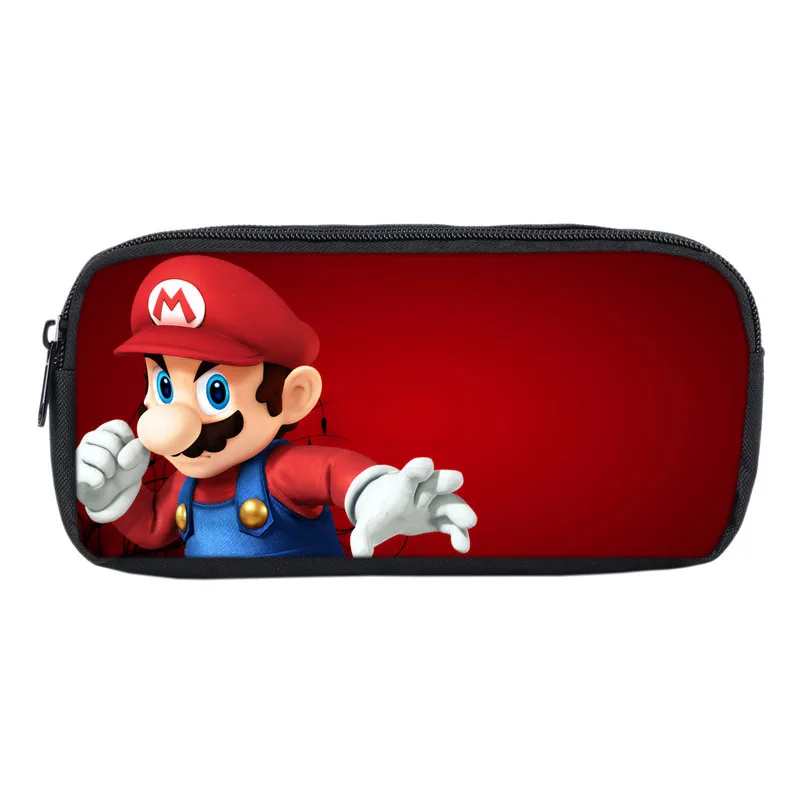 10 Trousse Mario Bros Еж Соник мальчик девочка пенал с героями мультфильмов сумка школьные сумки детский школьный пенал детская сумочка для девочек кошелек - Цвет: 10