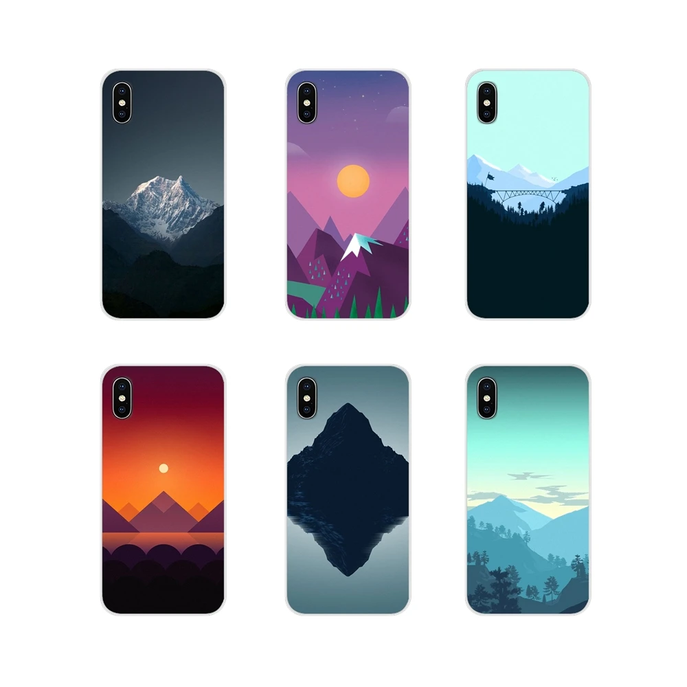 Mountains Minimal For Huawei Mate Honor 4C 5C 5X 6X 7 7A 7C 8 9 10 8C 8X 20 Lite Pro Accessories Phone Cases Covers | Мобильные
