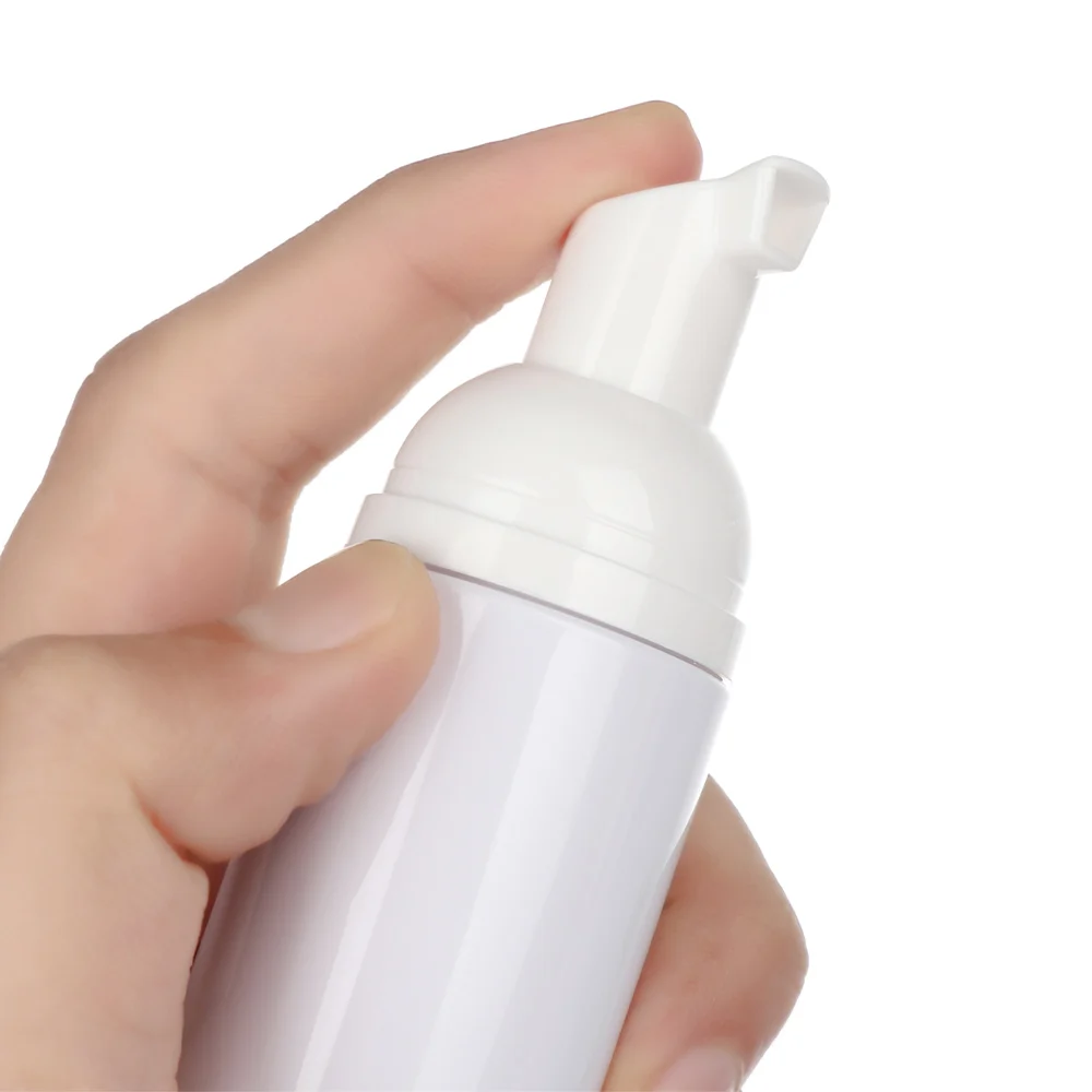 Cosmetic Bottle 1pc 30/50/80ml Plastic Foam Pump Bottle Empty Face Eyelashes Cosmetic Bottle Cleaner Soap Dispenser Foam