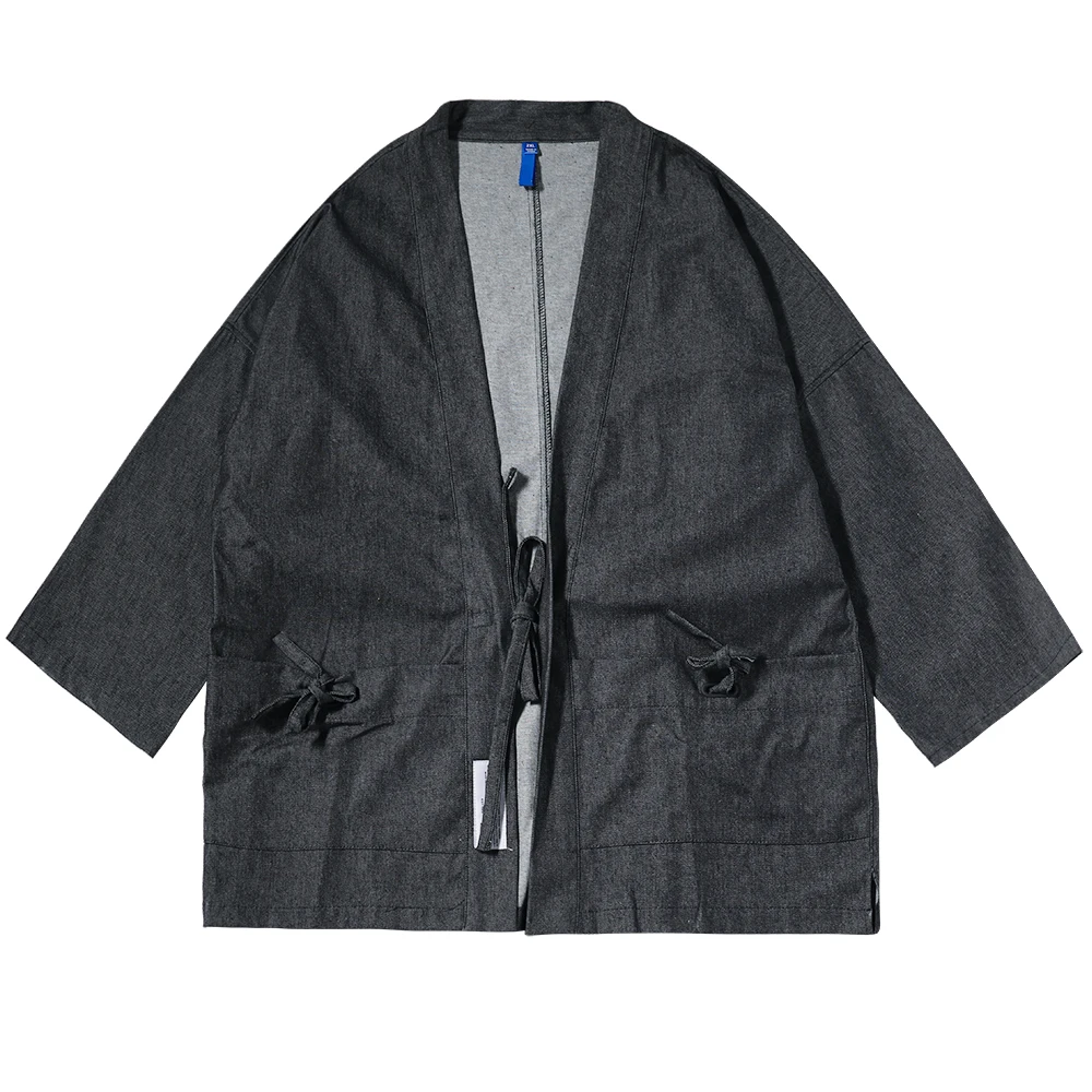 Традиционное японское кимоно для мужчин, пижама, кимоно mujer yukata, японский стиль, кимоно haori, кардиган, мужское кимоно, homme - Цвет: color1