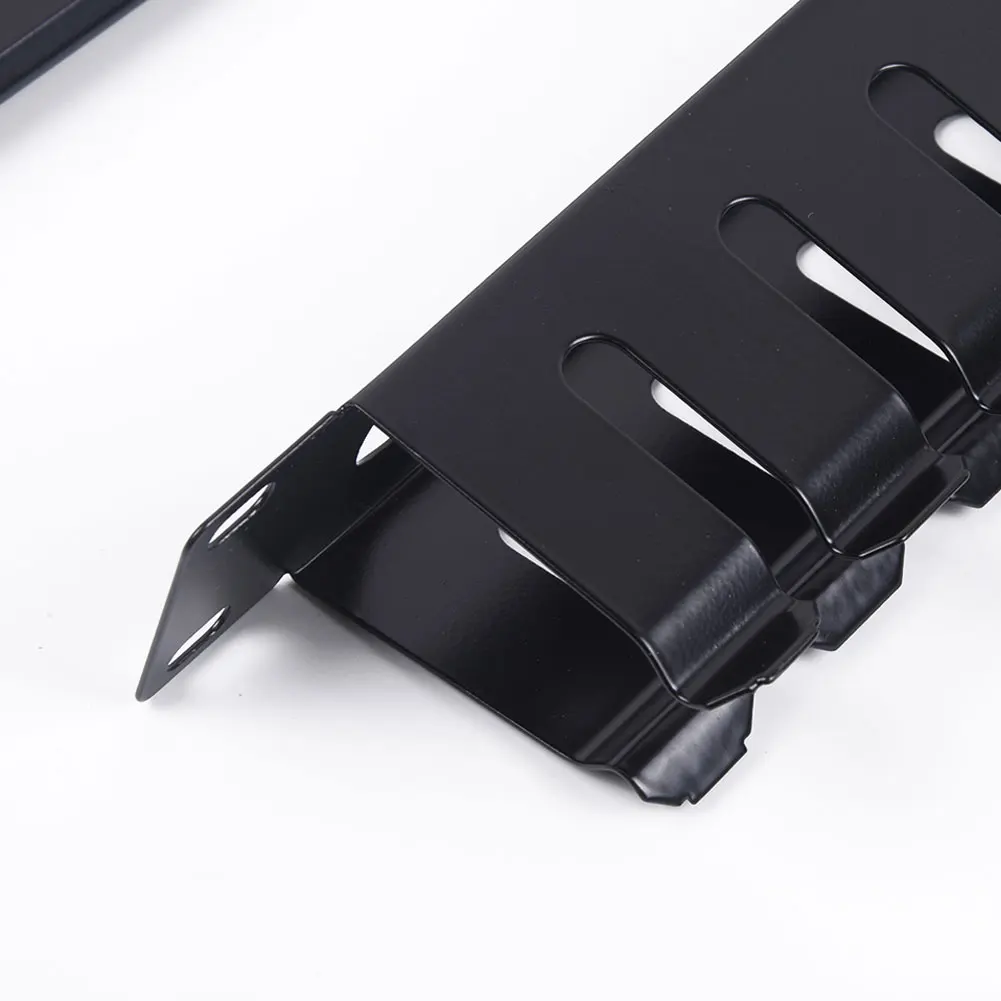Cable Management Rack Horizontal Mount Cable Clips Rail 1U 20 Slots Distribution Frame Jack Modular Distribution Frame