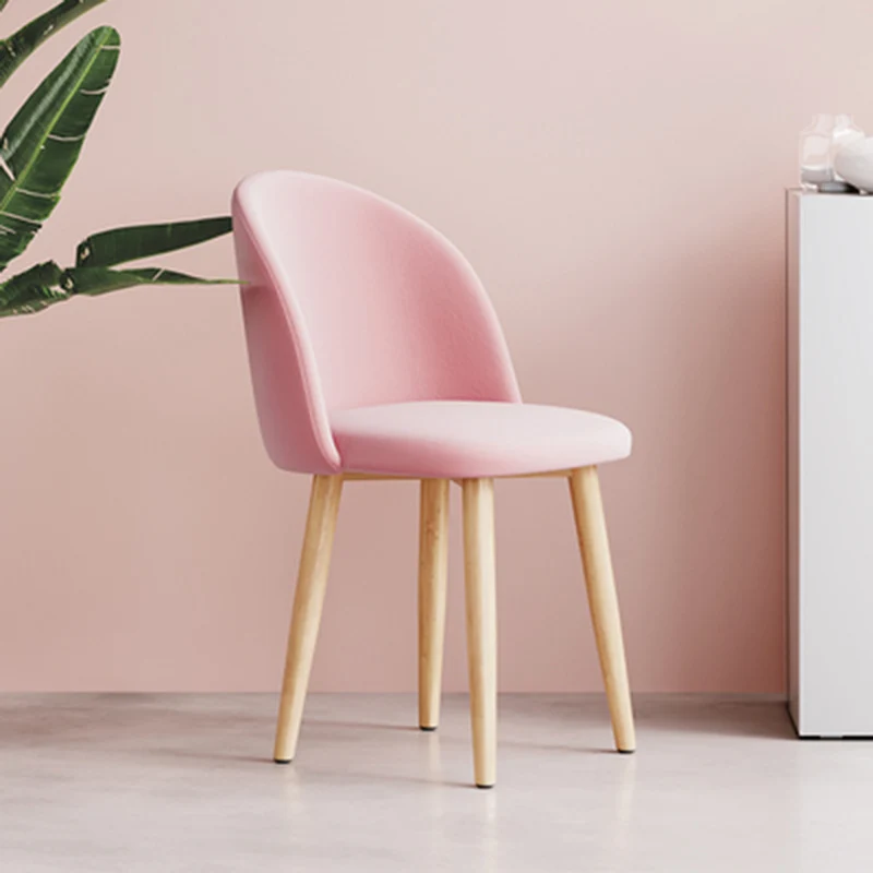 

Nordic INS solid wood dining room dining chair restaurant office meeting dressing chair home bedroom learning solid wood chair