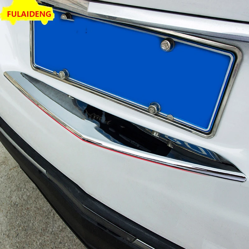 Для Cadillac XT5- внешняя собачка из нержавеющей стали задний люк багажника Крышка отделка Glisten автомобиль Стайлинг Аксессуары