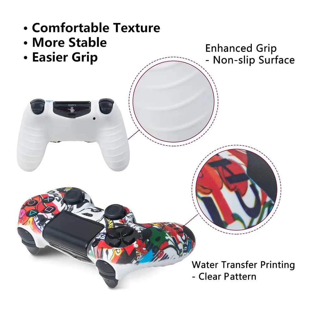  Accesorios - PlayStation 4: Videojuegos: Faceplates, Protectors  & Skins, Controllers, Accessory Kits y más