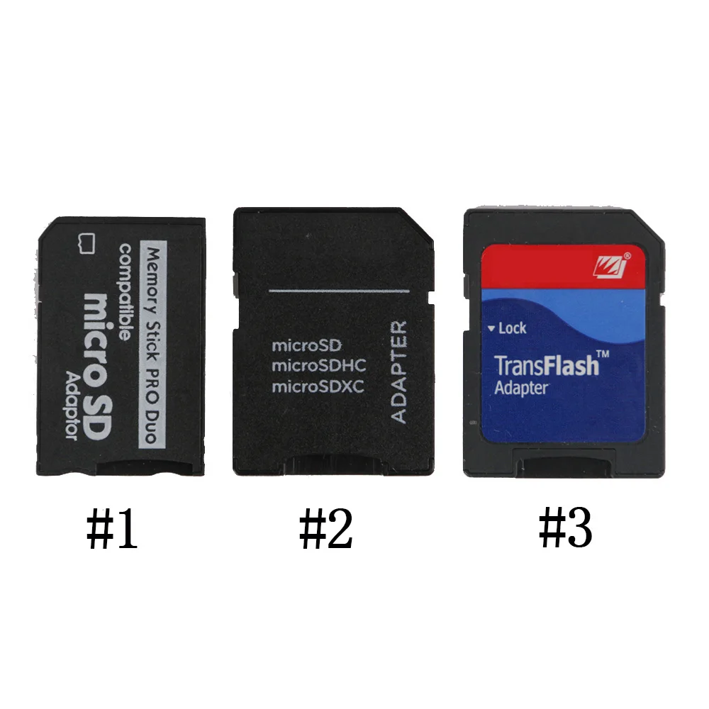 

Micro SD TransFlash TF To SD SDHC Memory Card Adapter Reader Convert Into SD Card