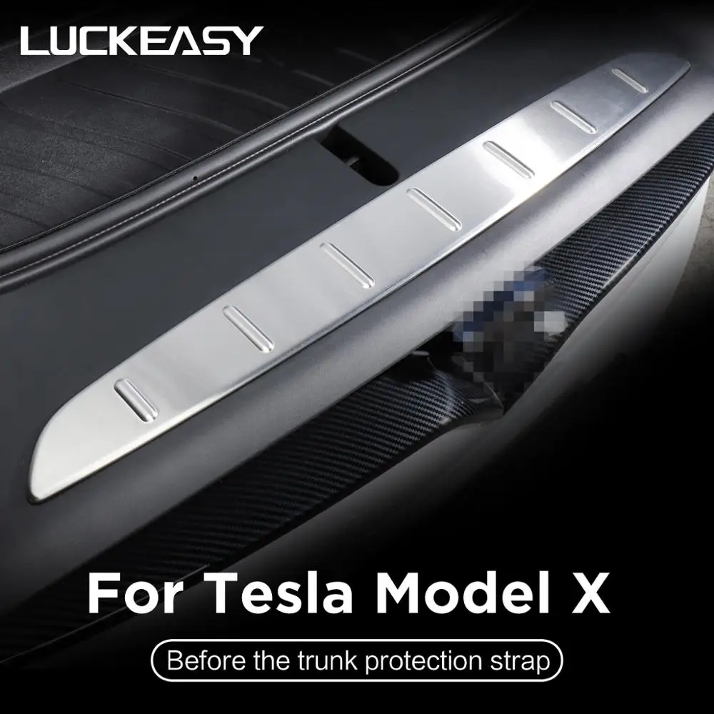 LUCKEASY Передняя Коробка для двигателя багажный бампер панель для Tesla модель X- на заказ Передняя Коробка защитная накладка