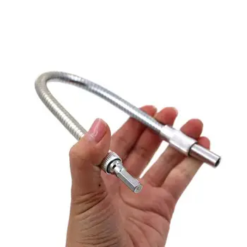 

Rechargeable drill Electric screwdriver bit special shaft hose extension tool multifunction purpose rod Metal flexible V2Z8