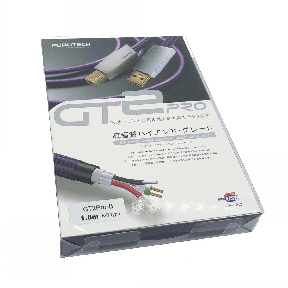 FURUTECH GT2Pro USBケーブル B Type 1.2m