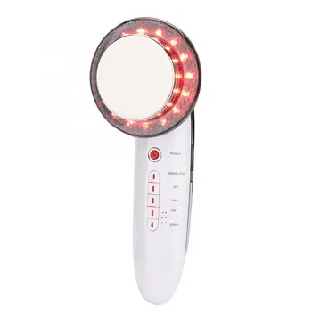 

LED Photon Device 6 In 1 LED Galvanic Ion Face Beauty Machine Ultrasonic Body Shaping Anti Cellulite Massager