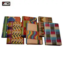 ACI ганская ткань Kente африканская настоящая восковая печать 2 ярдов микс 2 ярдов африканская Анкара ткань тиснение Tissu пэчворк