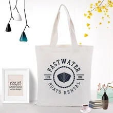 Вместительная сумка для покупок, холщовая Сумочка, текст, сделай сам, ежедневное использование, пользовательский принт, логотип, эко, многоразовая утилизация, черная иллюстрация