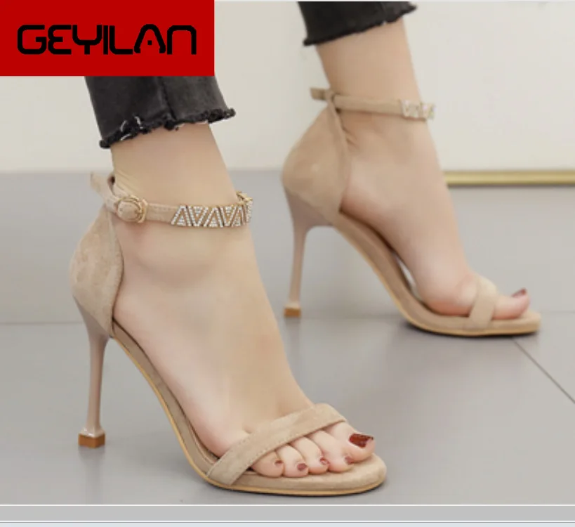 

2020 Women's Shoes Fine With High With One Open Toe Sandals Bc113-16