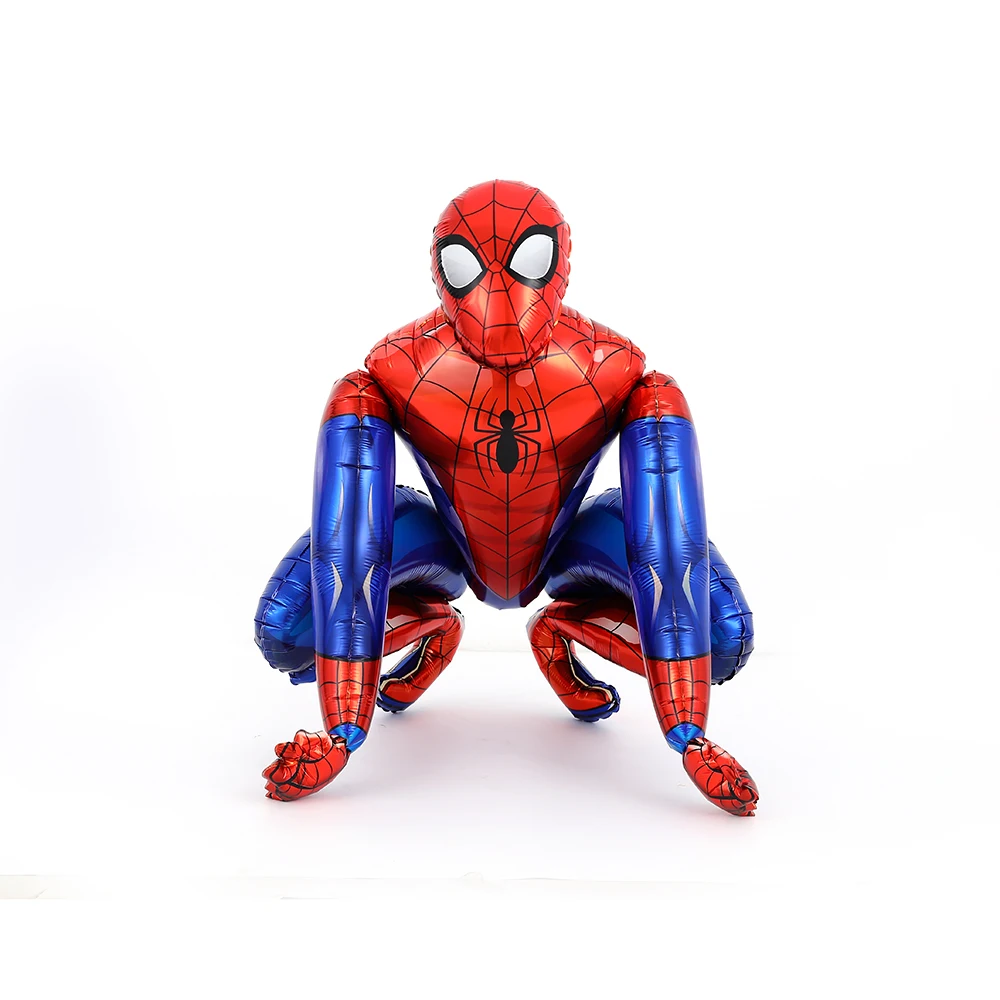 Spiderman 1 Набор, воздушный шар для детей, украшения для дня рождения, Человек-паук, гелиевые фольгированные шары, детский душ, Мультяшные игрушки, подарок - Цвет: Spiderman