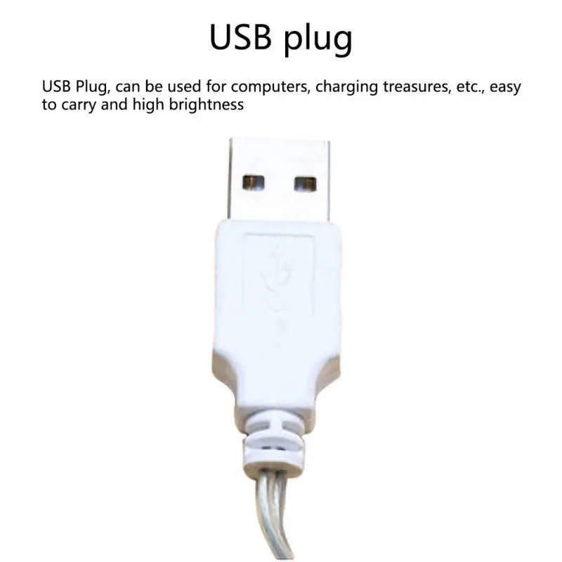 Модный USB светодиодный светильник с круглыми шариками, Светящиеся Декоративные сказочные лампы для рождества, улицы, дома