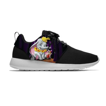 

Dumbo Cartoon Movie Animal Cute Funny Pretty Kids Sport Running Shoes Casual Breathable Print Sneakers Gift Children Boys Girls
