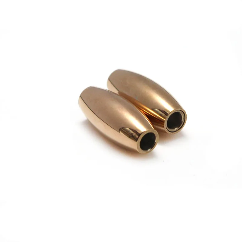 Stainless Steel Strong Magnetic Clasps Fit Bracelet End Clasp Connectors for Jewelry Making Leather Bracelet DIY Accessories