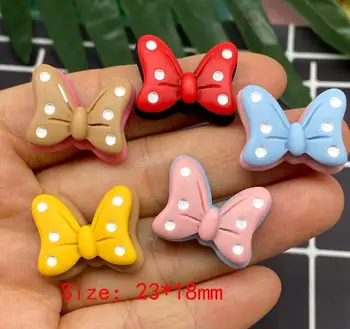 

Kawaii Resin Glitter mouse Bow Flatback Cabochon DIY Hair Bow Center Scrapbooking Craft