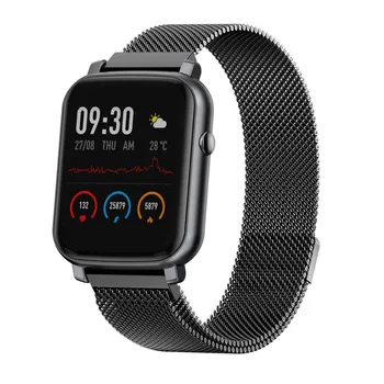 

SMA-F1 Smart Watch Android iOS IP68 Waterproof Menstrual Reminder Multi Sports Fitness Tracker Low Power Smartwatch Men Women