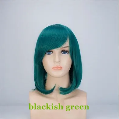 DM-WIG01) платье для милой девочки Смола Японии Аниме Kigurumi Косплэй маска в стиле "Лолита" женскую одежду BJD Masks' парик Тип на выбор - Цвет: blackish green