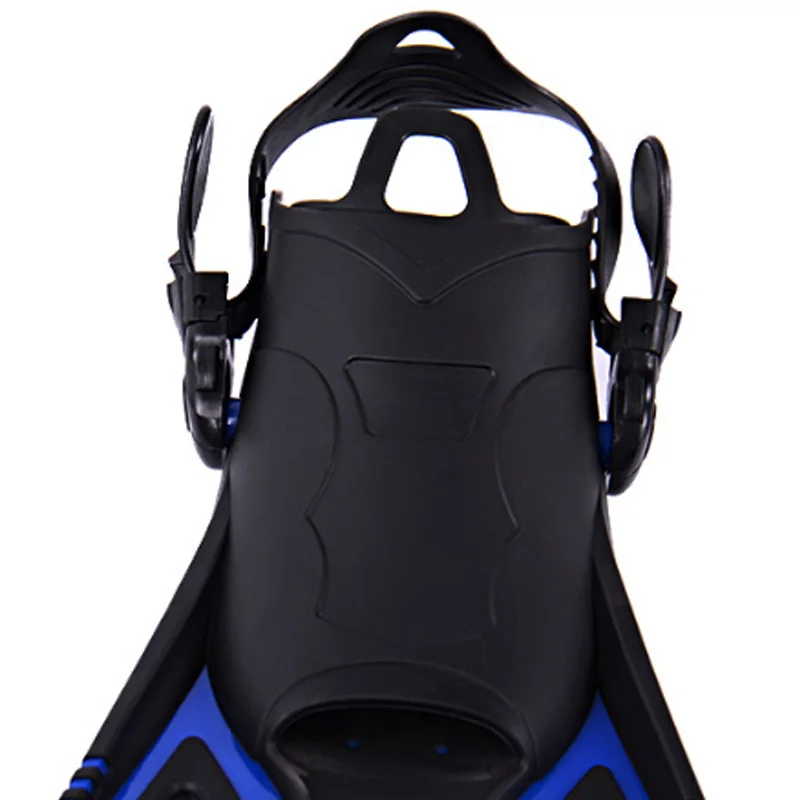 Безопасная профессиональная маска для подводного плавания, силиконовая маска для подводного плавания, износостойкие маски для дайвинга, набор плавников черного цвета S