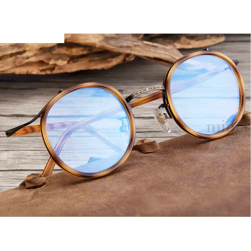 Ультра светильник, синий светильник, блокирующие очки для чтения для мужчин и женщин, круглые очки против усталости при дальнозоркости, очки для дальнозоркости NX