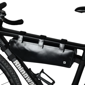 

Bike Front Tube Frame Bag For Road MTB Foldable Bike Storage Tool Panniers Triangle Frame Bag Full Waterproof Cycling Bag
