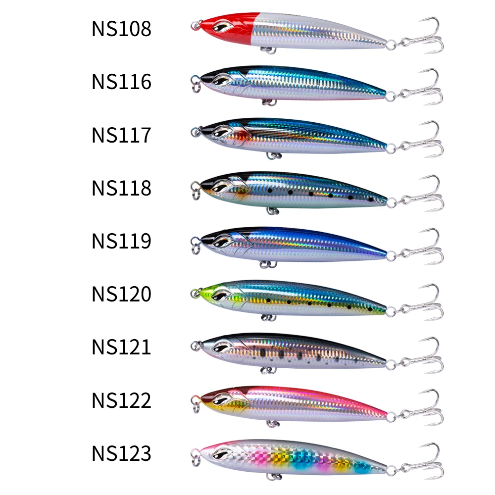 Noeby NBL9494 приманка для рыбалки карандаш stickbait Топ воды кренкбейт 160 мм 58 г 190 мм 86 г воблеры Рыбалка морской окунь leurre