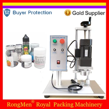 

Desk Automatic Capping Machine Round Screw Capper Caps Diameter 10-50mm Device Bottle Cap Lid Electric Auto Lock Free Shipping