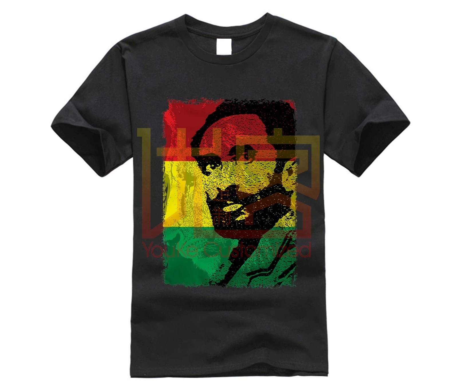 Брендовая футболка Повседневная HAILE selasi RASTAFARI BOB MARLEY LION Ganjatee лето 2020 новые мужские