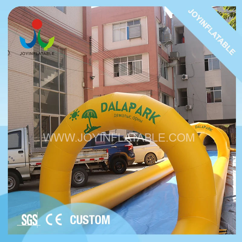 40M Long PVC Inflatable Slip N  Water Slide with Pond for Summer 3