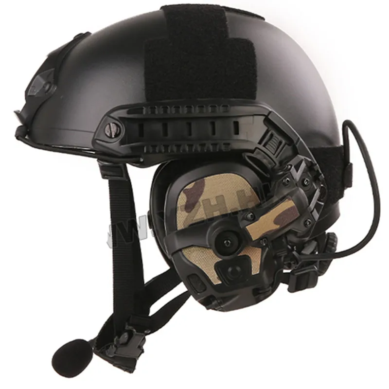 

Helmet Pickup Noise Reduction Headphones For Shooting Hunting Airsoft Upgraded Multi-Mode AMP Tactical Communication Headset