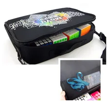 MOYU 36x7,5x25 см кубик рубика черный магический куб сумка головоломка Cubo Magico профессиональные кубики сумка Детские игрушки для мальчиков куб сумки через плечо