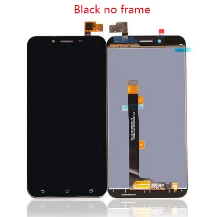 Black No Frame ЖК-дисплей для мобильного телефона ASUS Zenfone 3 Max ZC553KL, ЖК-дисплей, сенсорный экран в сборе, дигитайзер для ASUS ZC553KL X00DD lcd - Цвет: Black No Frame