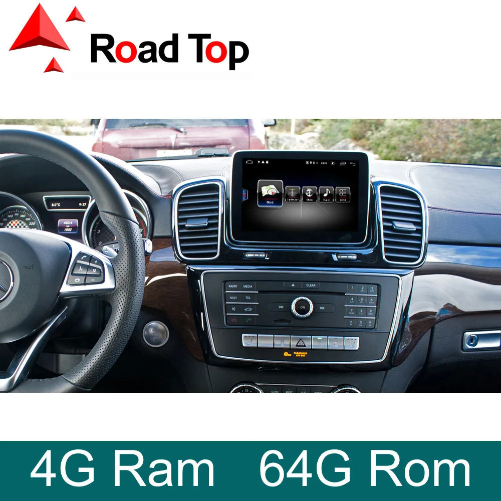 

1920*720 Resolution Android Screen for Mercedes Benz ML GL W166 X166, with GPS Navigation Radio Stereo Bluetooth Multimedia