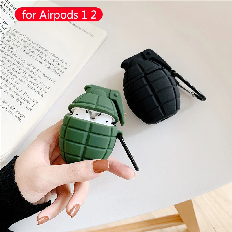 Мультяшные беспроводные наушники чехол для apple airpods 1 2 силиконовая мягкая кожаная гарнитура коробка для Airpods аксессуары Аниме Мальчики крышка