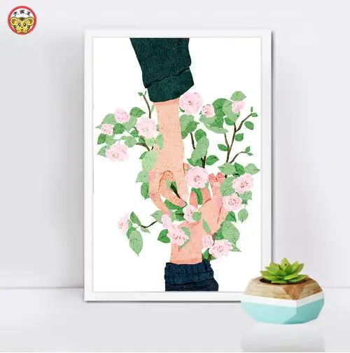 paint by number art painting numbers anime Watercolor illustration couple articles | Дом и сад