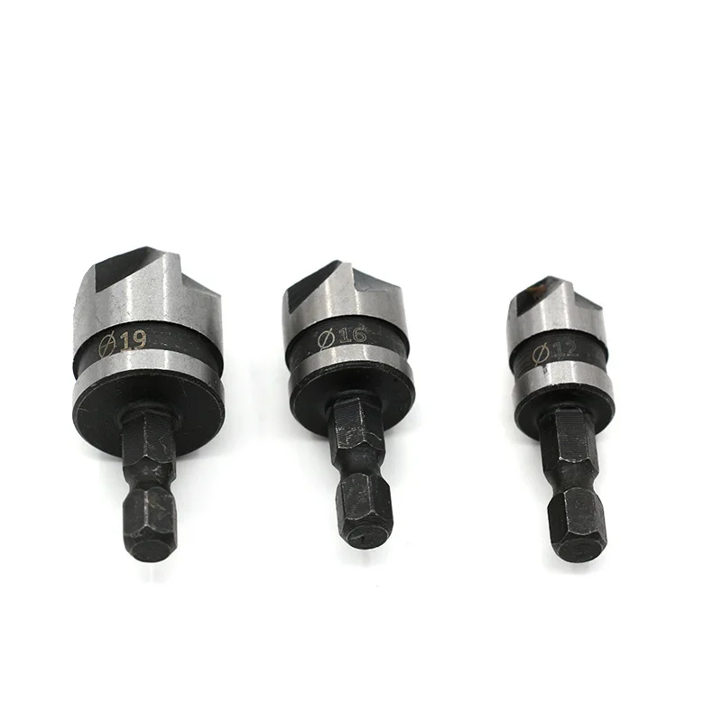 

90-Degree 3PC Five Edge Chamferer