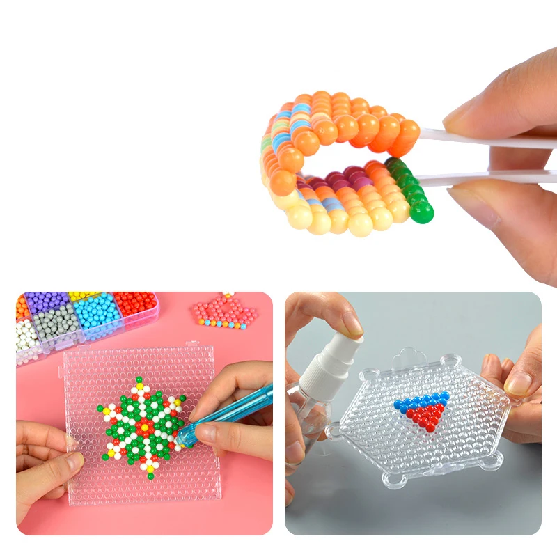  Children's toys 5mm set DIY children creative hand 3D puzzle early education toys baby girl bracele