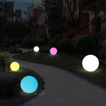 

7 Color RGB LED Floating Magic Ball Led illuminated Swimming Pool Ball Light IP68 Outdoor Furniture Bar Table Lamps With Remote