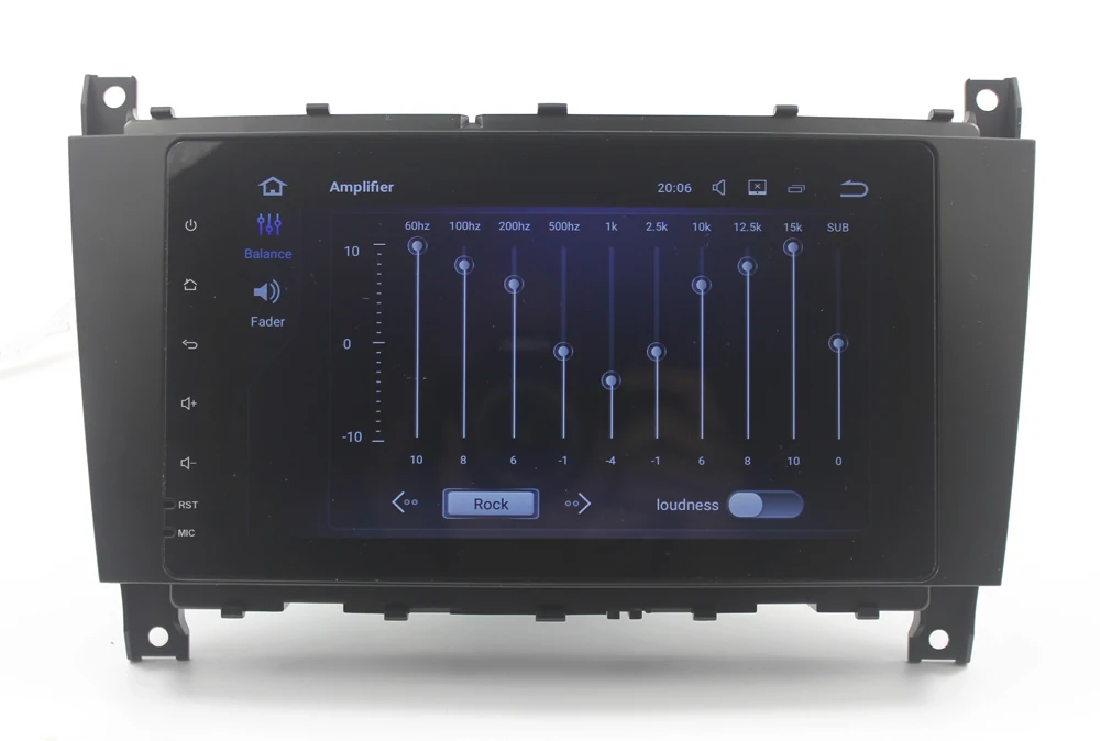 Discount 8" Octa Core Android 9.0 Car GPS radio Navigation for Benz C-class W203 CLK class W209 with 4G/Wifi DVR OBD 1080P 3