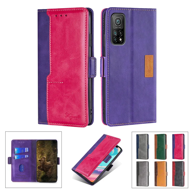 Чехол для телефона Xiaomi Mi 5 5X 6 6X 8 9 10 11 Lite Pro Роскошный кожаный флип-чехол Coque 10T Mix 2 2s 3