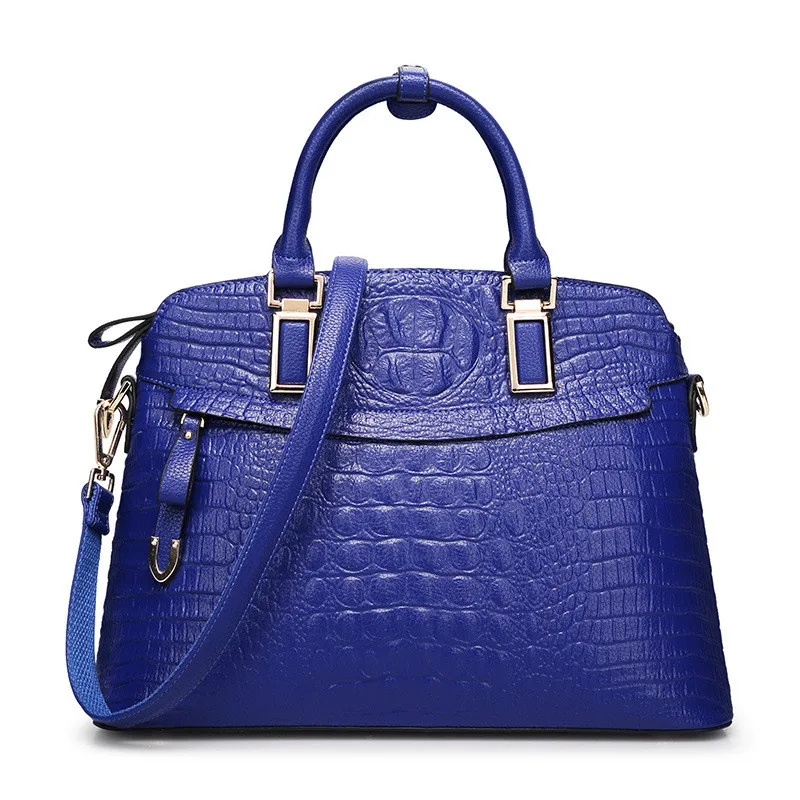 

Women's Bag 2019 Spring Trend Crocodile Pattern Leather Shell Bag Handbag European and American Fashion Diagonal Package