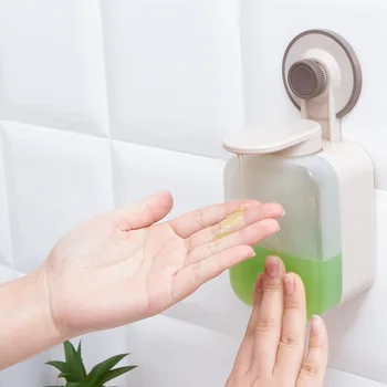 

Liquid Soap Dispenser Wall Mounted Shampooing High Quality Manually Hotel touchless soap dispenser soap foam dispenser