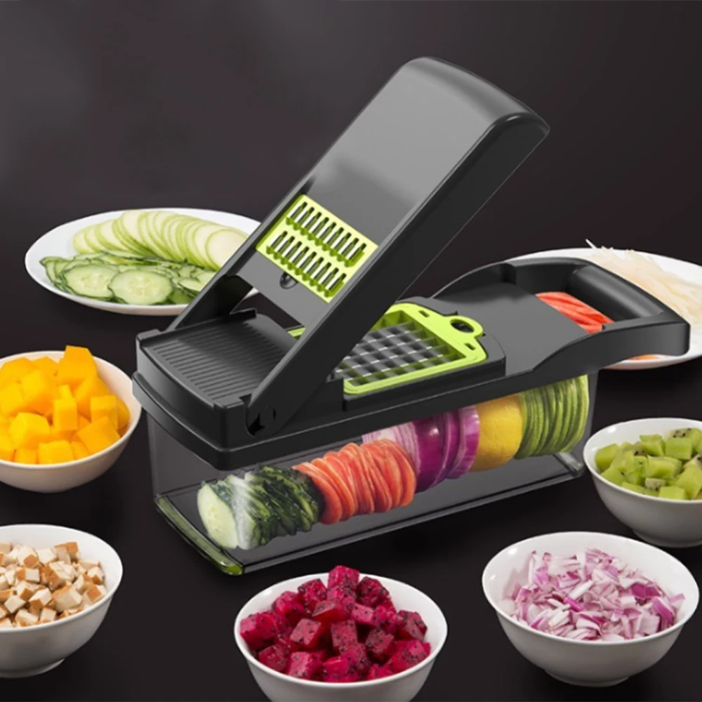 

vegetable cutter multifunctional Mandoline Slicer Fruit Potato Peeler Carrot Grater Kitchen accessories basket vegetable slicer