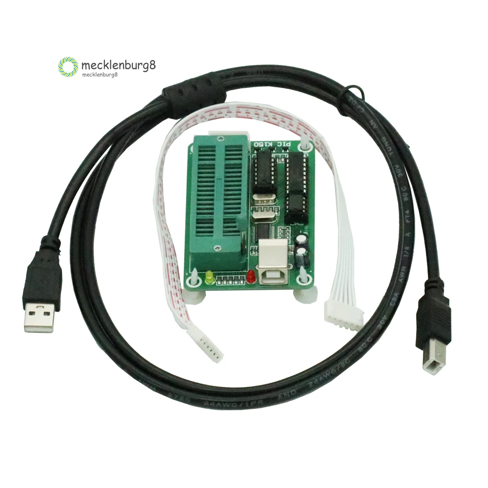 1 комплект PIC K150 ICSP программист USB автоматическое программирование микроконтроллер разработка с USB ICSP кабель