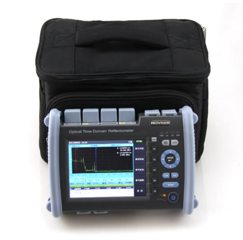 NK6000 OTDR 1310/1550nm 35/33dB с КПМ/школ/VFL/карта событий